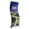 Stretch fabric snake stand hero frame