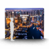 Stretch fabric wall straight hero 3m