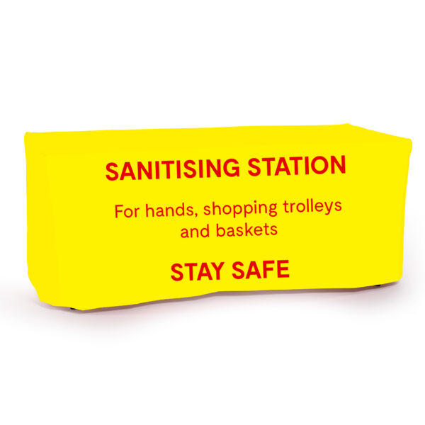 sanitising station
